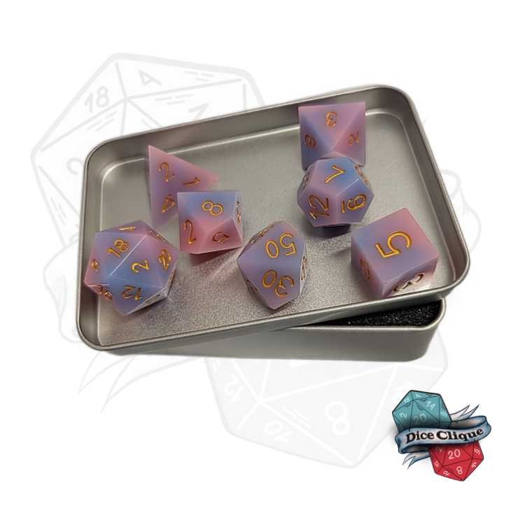 Dusk Skies Poly Dice Set