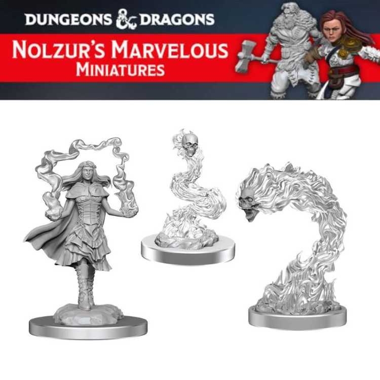 Dark Spellcaster & Flameskull (3ct)