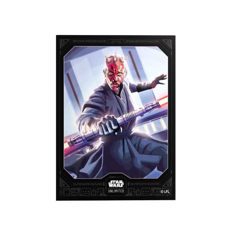 Star Wars™: Unlimited Art Sleeves, Premium Darth Maul, Standard Size (60ct)