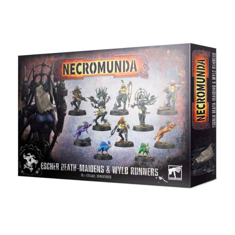 Escher Death-maidens and Wyld Runners