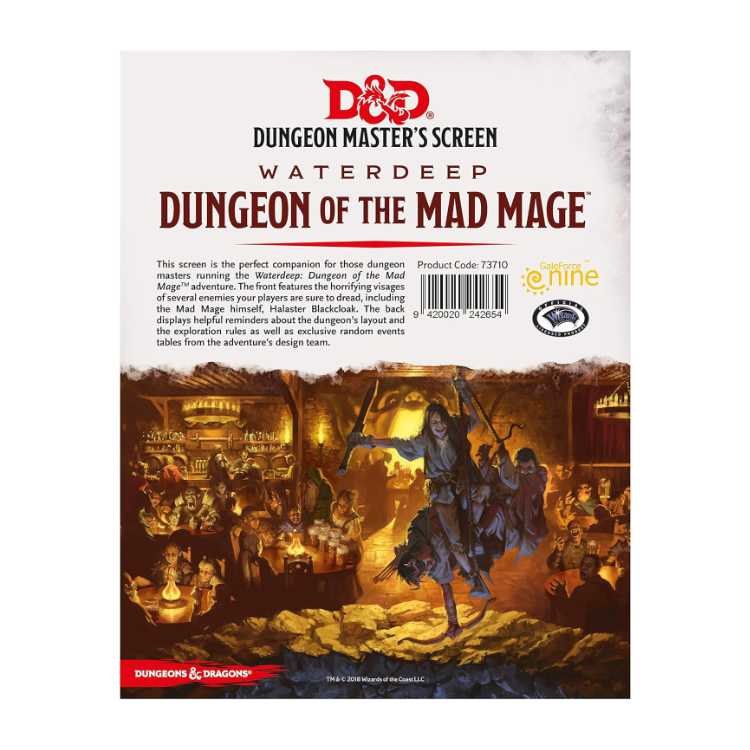 Waterdeep: Dungeon of the Mad Mage™: Dungeon Master's Screen