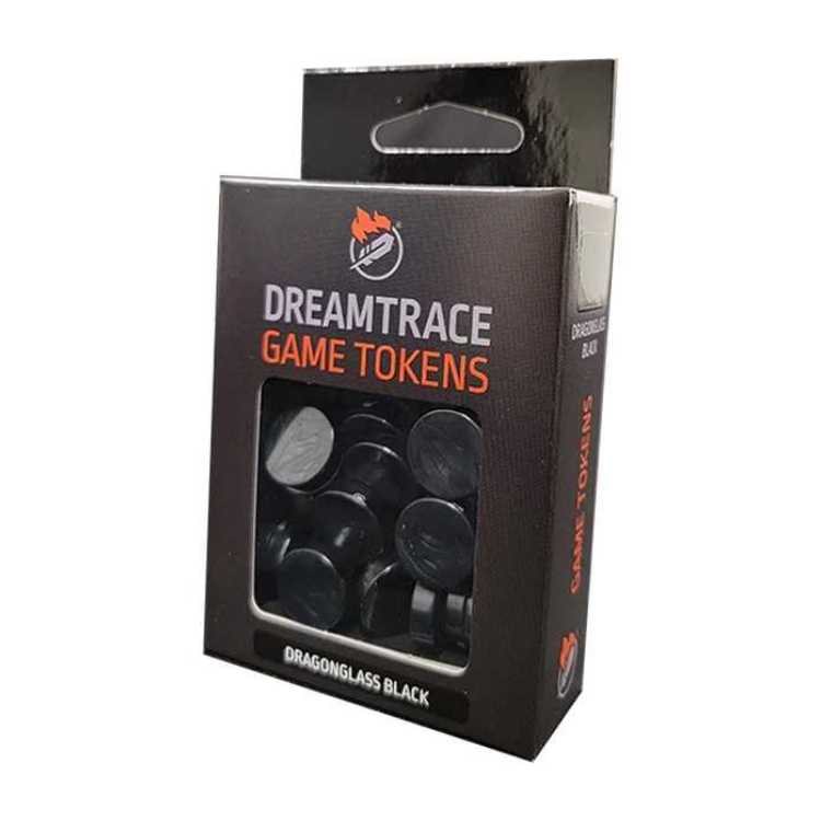 DreamTrace Gaming Tokens: Dragonglass Black