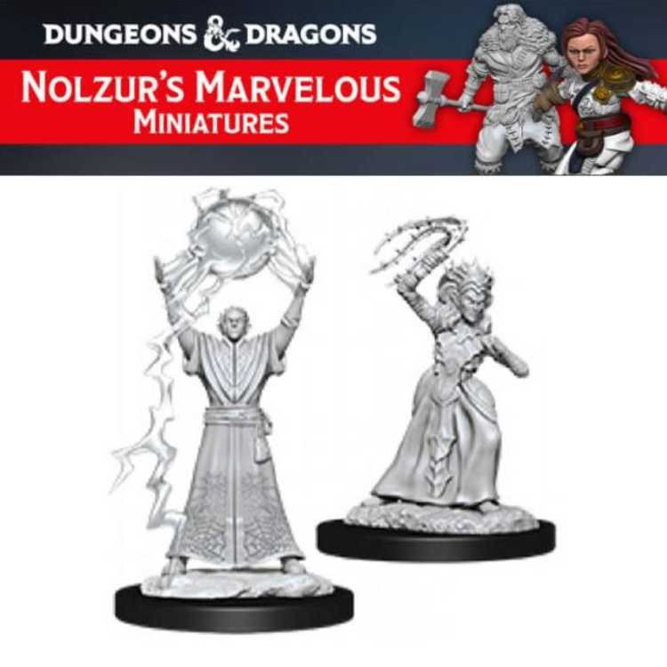 Drow Mage & Drow Priestess (2ct)