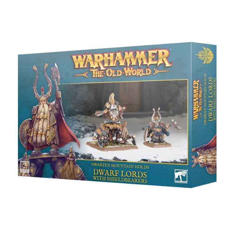 Dwarf Lords with Shieldbearers