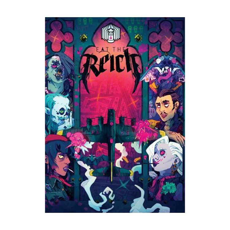 Eat the Reich Character Sheets and Map Print