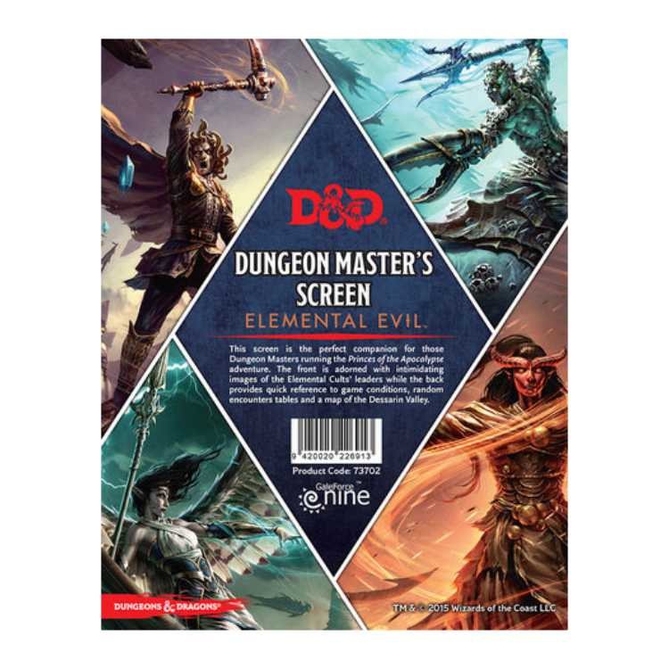 Elemental Evil™: Dungeon Master's Screen