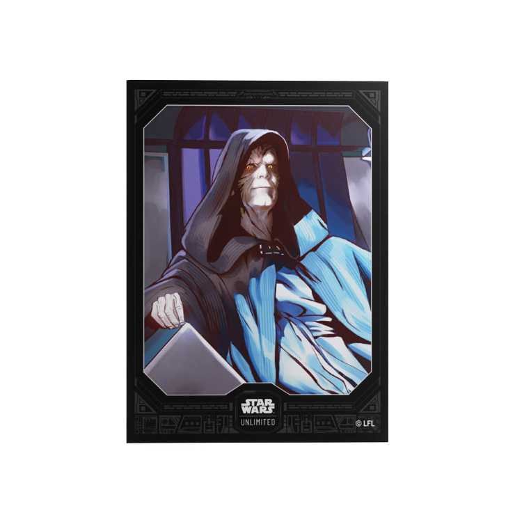 Star Wars™: Unlimited Art Sleeves, Emperor Palpatine, Standard Size (60ct)