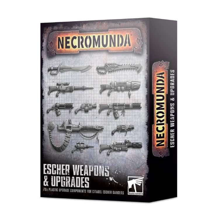 Escher Weapons & Upgrades