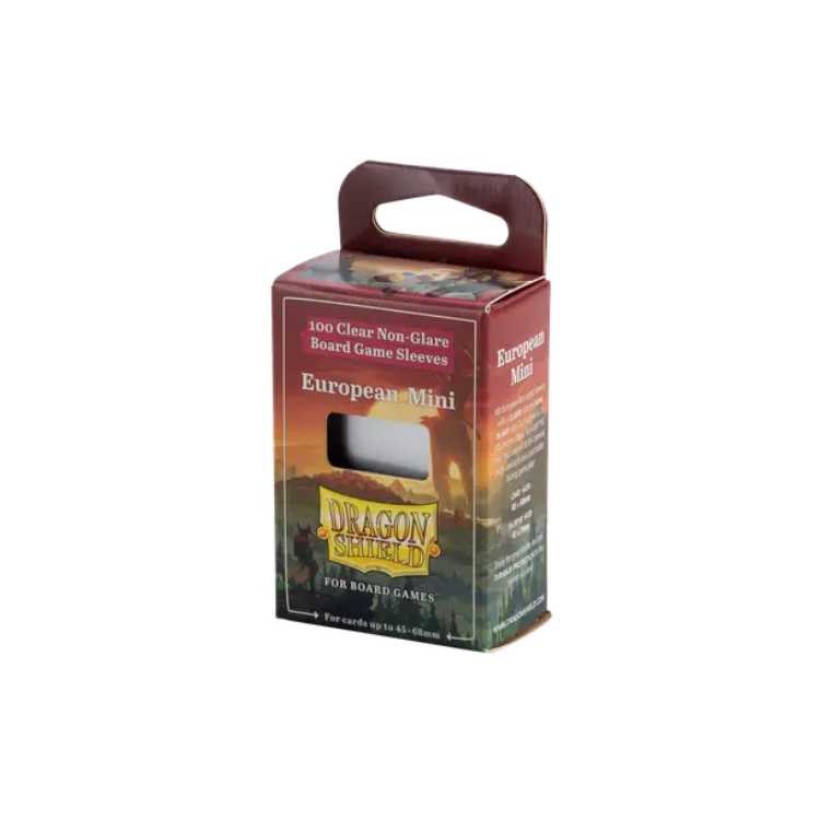 Mini European Sleeves Clear, 46x71 (100ct)