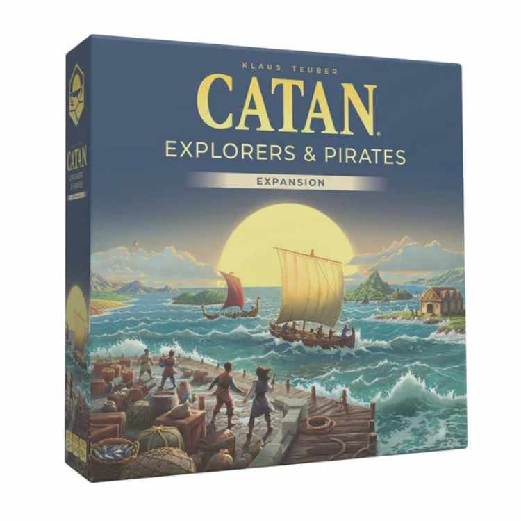 Catan 6th Edition: Explorer's & Pirates Expansion