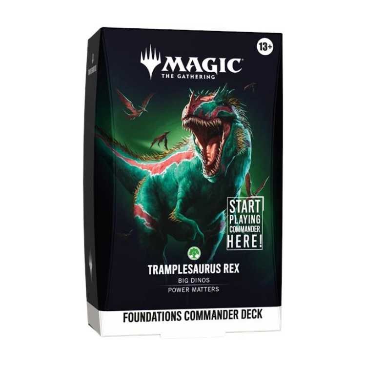 Foundations Commander Deck - Tramplesaurus Rex