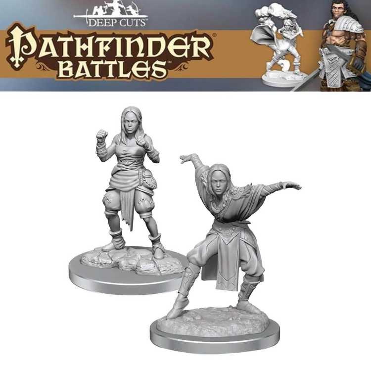 Half-Elf Monk Female (2ct)
