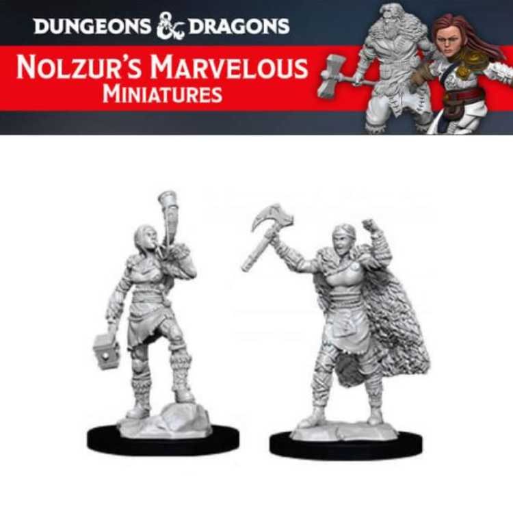 Female Human Barbarian (2ct)