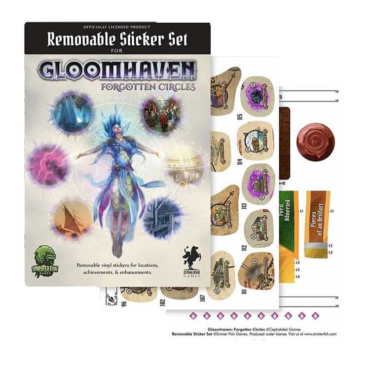 Gloomhaven: Forgotten Circles - Removable Sticker Set