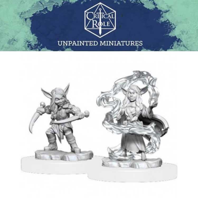 Goblin Sorceror and Rogue Female (2ct)