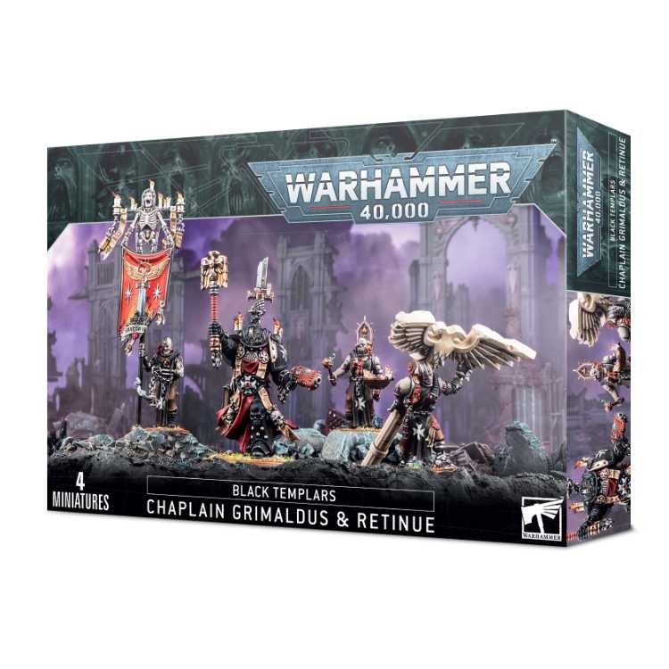 Chaplain Grimaldus & Retinue