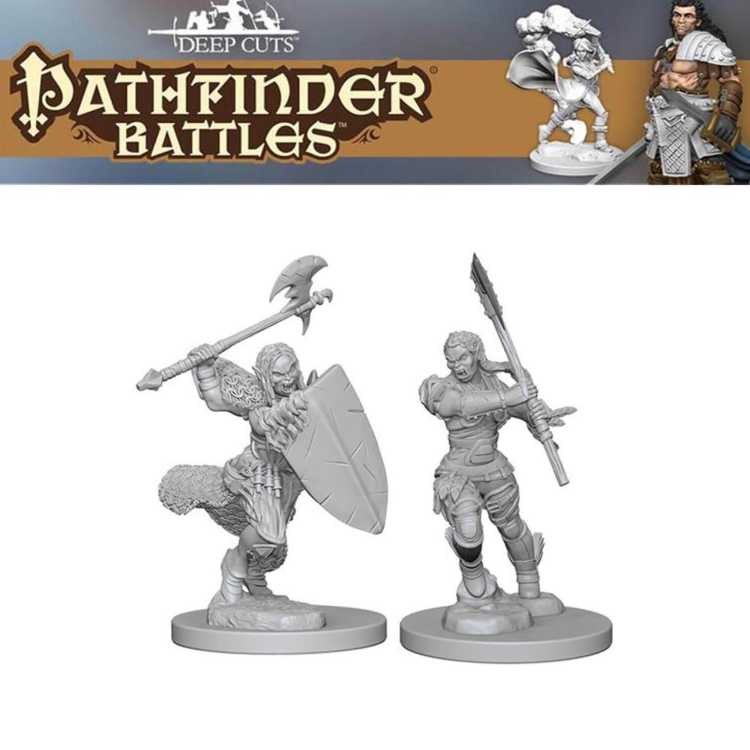 Half-Orc Female Barbarian (2ct)