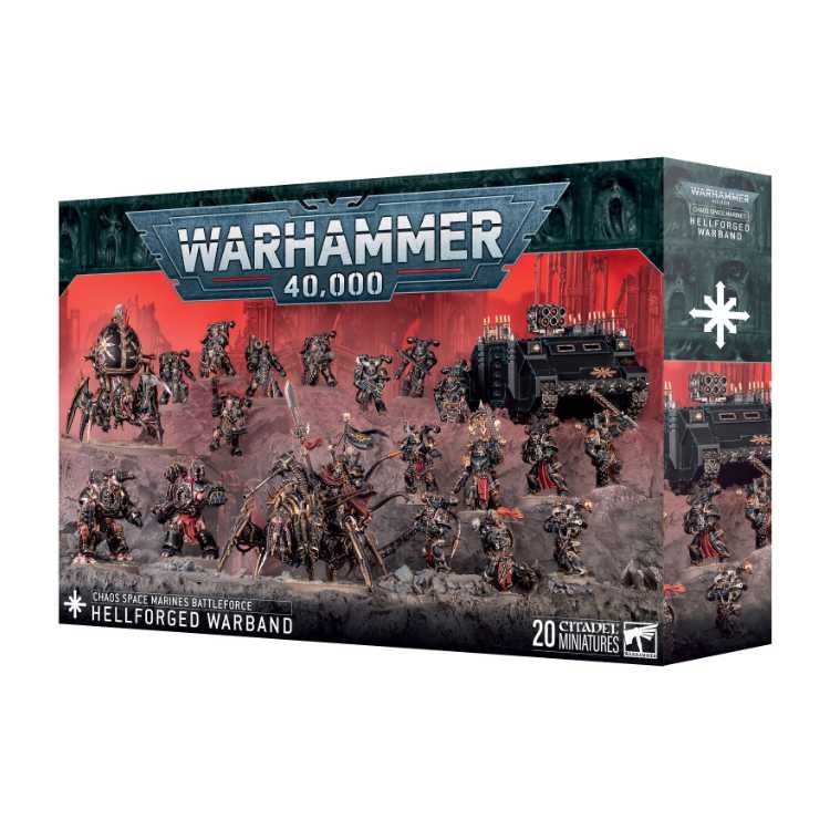 Chaos Space Marines Battleforce: Hellforged Warband