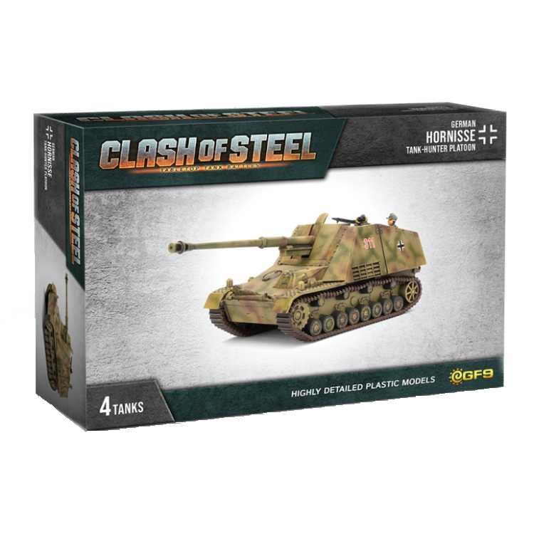 German Hornisse Tank-Hunter Platoon - 4 Tanks
