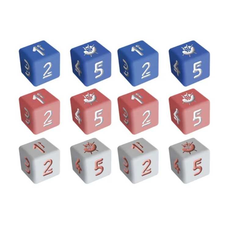 ION Heart Dice Set