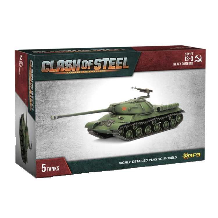 Soviet IS-3 Heavy Company - 5 Tanks
