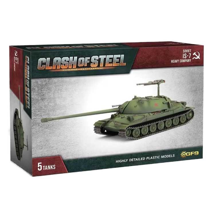Soviet IS-7 Heavy Company - 5 Tanks