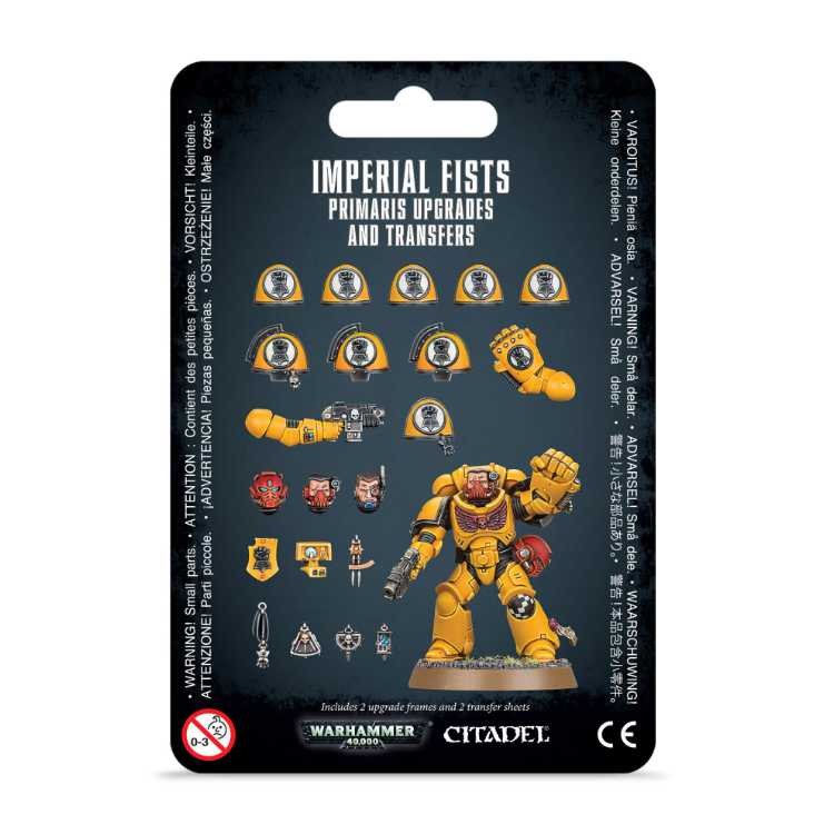 Imperial Fists Primaris Upgrades and Transfers