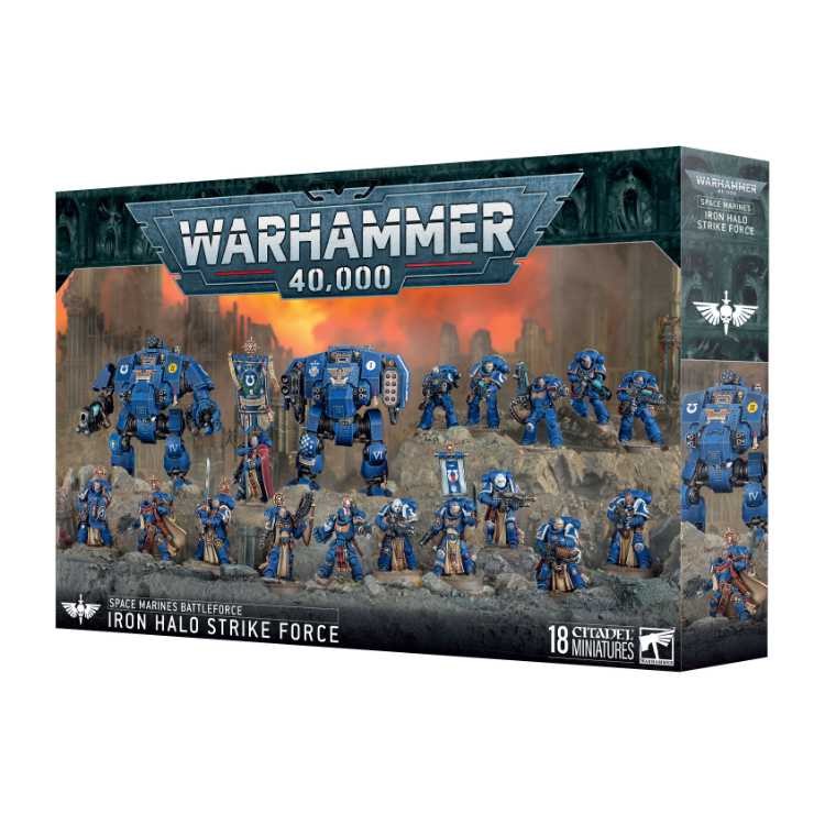 Space Marines Battleforce: Iron Halo Strike Force