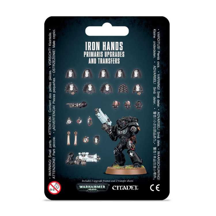 Iron Hands Primaris Upgrades and Transfers