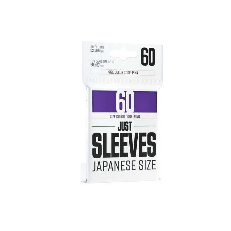 Just Sleeves Purple, Japanese Size (60ct)