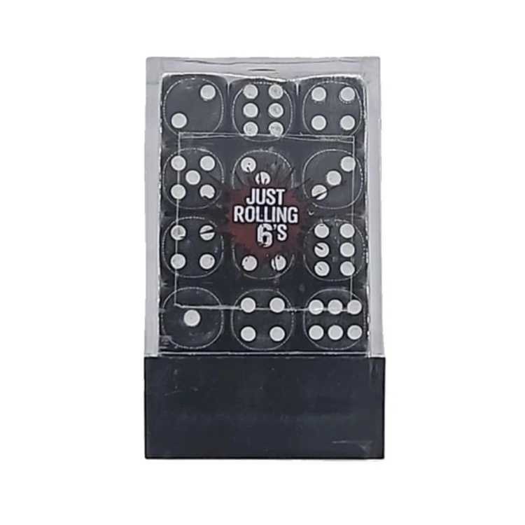 Black D6 Dice Set - 36 Pack