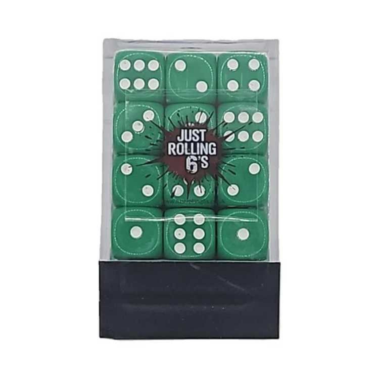 Green D6 Dice Set - 36 Pack