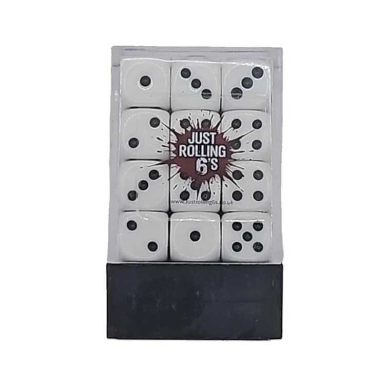 White D6 Dice Set - 36 Pack