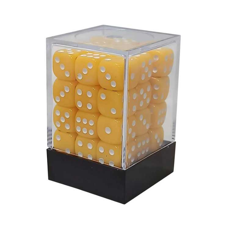 Yellow D6 Dice Set - 36 Pack