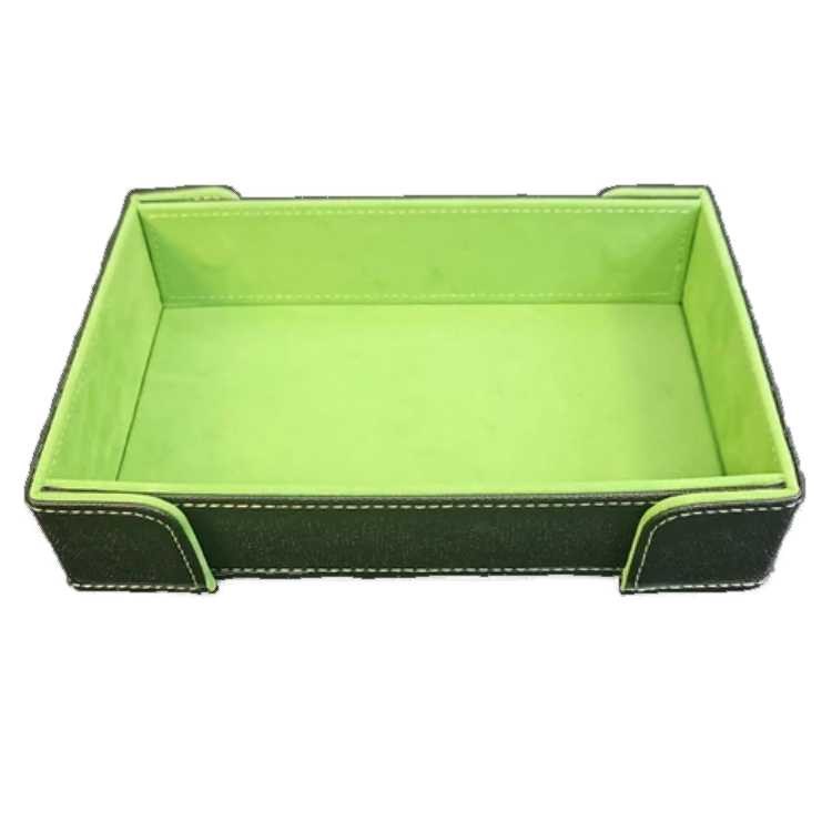 Gobbo Green Rectangular Magnetic Dice Tray