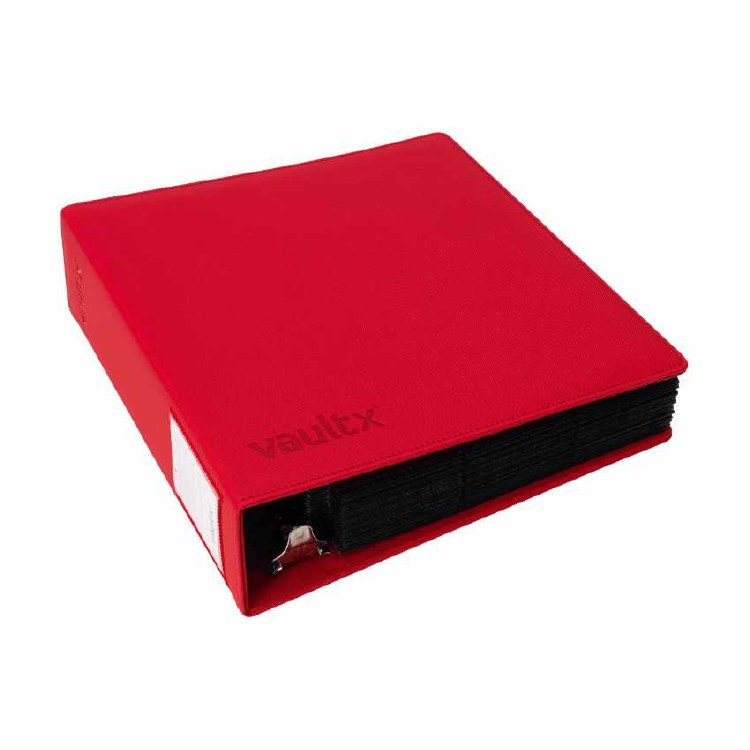 Large Ring Binder Fire Red