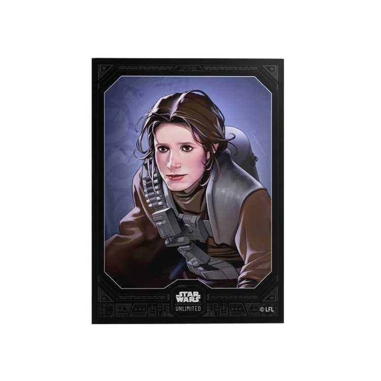 Star Wars™: Unlimited Art Sleeves, Leia Organa, Standard Size (60ct)
