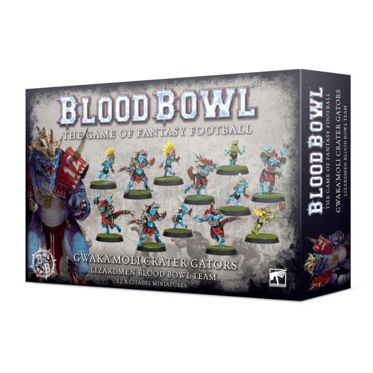 Lizardmen Blood Bowl Team – Gwaka'moli Crater Gators