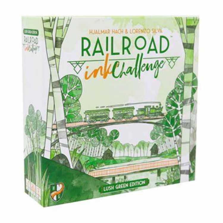 Railroad Ink™ Challenge: Lush Green Edition