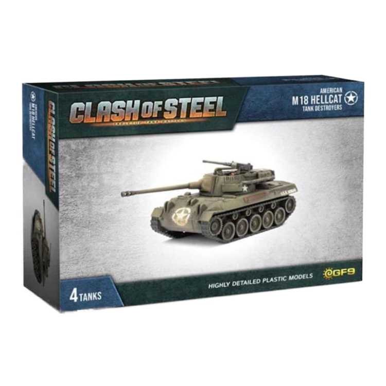 American M18 Hellcat Tank Destroyers - 4 Tanks