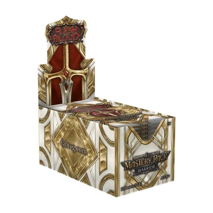 Mastery Pack Warrior Booster Display