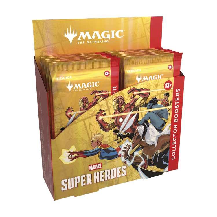 Marvel Super Heroes Collector Booster Display