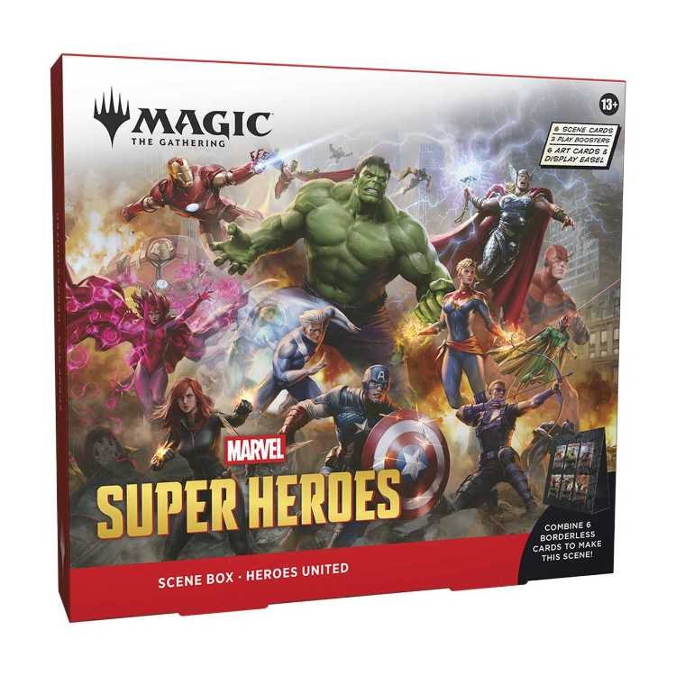 Marvel Super Heroes Scene Box - Heroes United