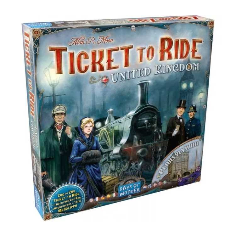 Ticket to Ride: United Kingdom & Pennsylvania