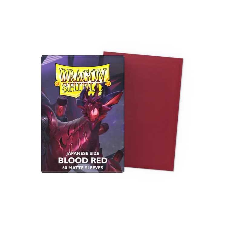 MATTE Blood Red, Japanese Size (60ct)