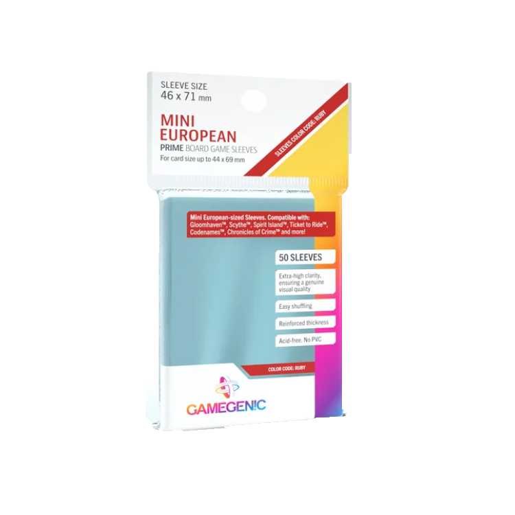 Prime Mini European Sleeves Clear, 46x71 (50ct)