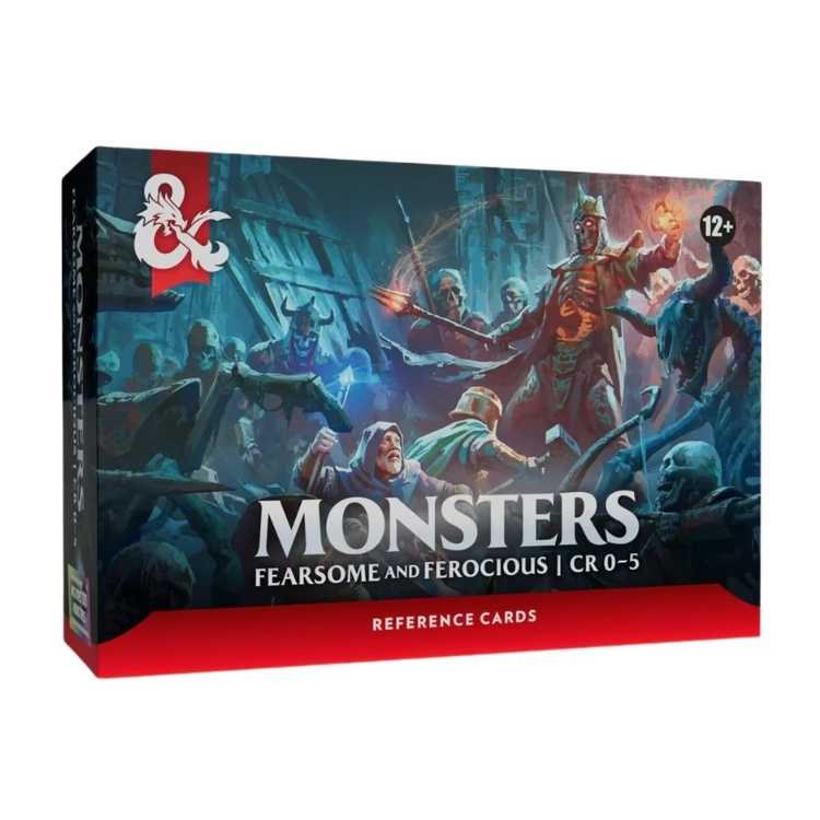Monster Cards: Fearsome and Ferocious CR 0-5
