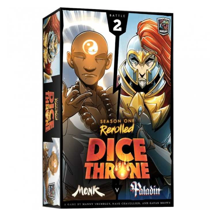 Dice Throne: Season 1 ReRolled - Monk v. Paladin