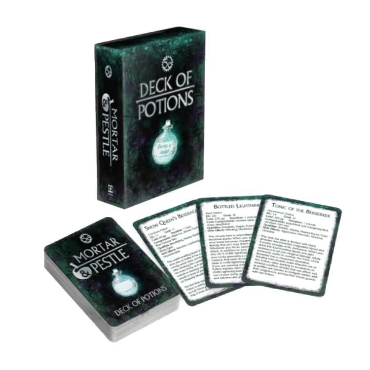 Vault 5e: Mortar & Pestle Potion Deck