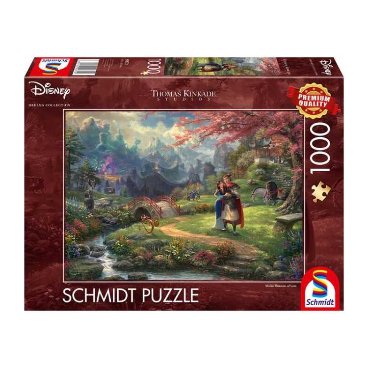 Thomas Kinkade: Disney - Mulan Blossoms of Love (1000pc)